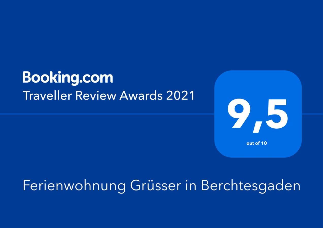 Ferienwohnung Gruesser In Berchtesgaden Bagian luar foto