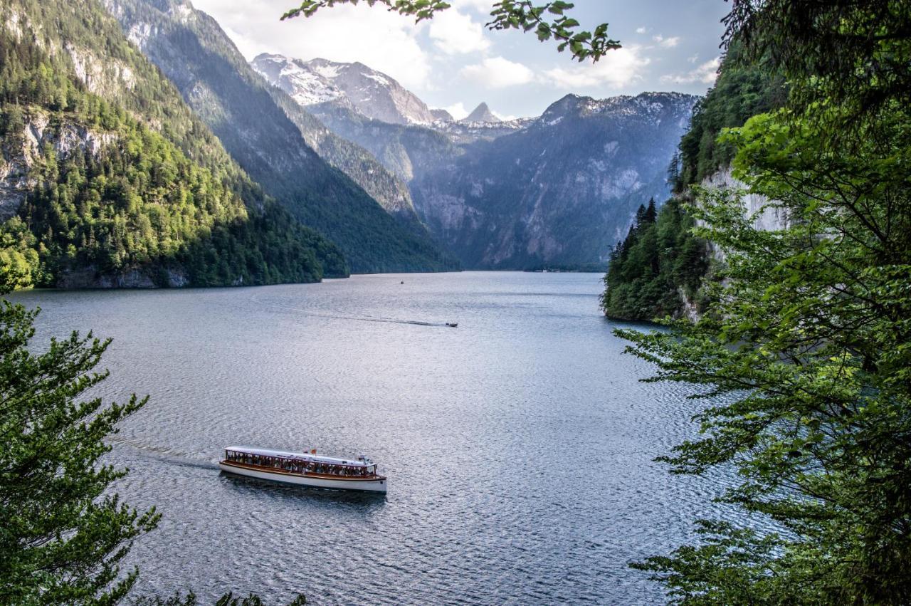 Ferienwohnung Gruesser In Berchtesgaden Bagian luar foto